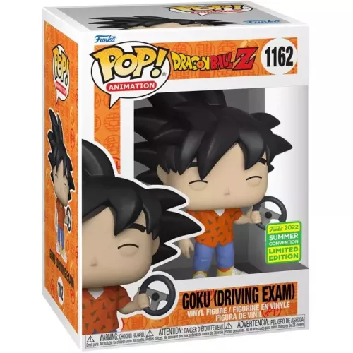 Funko Pop! Goku #1162 Driving Exam Dragon Ball Z Animation Box