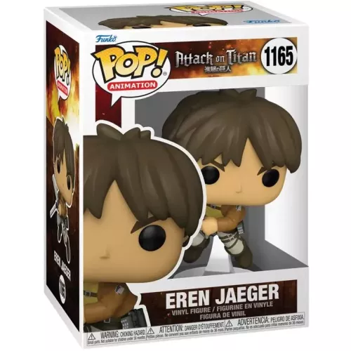Funko Pop! Eren Jaeger #1165 Attack on Titan Animation Box