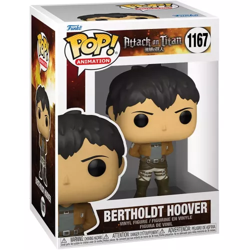 Funko Pop! Bertholdt Hoover #1167 Attack on Titan Animation Box