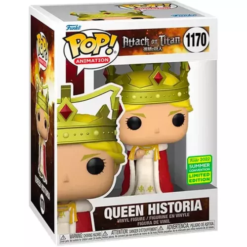 Funko Pop! Queen Historia #1170 Attack on Titan Animation Box