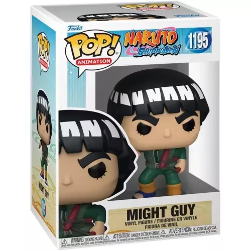 Funko Pop! Might Guy #1195 Naruto Shippuden Animation Box