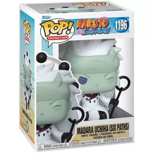 Funko Pop! Madara Uchiha (Six Paths) #1196 Naruto Shippuden Box