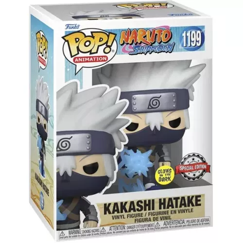 Funko Pop! Kakashi Hatake #1199 Glows in the Dark Naruto Shippuden Box