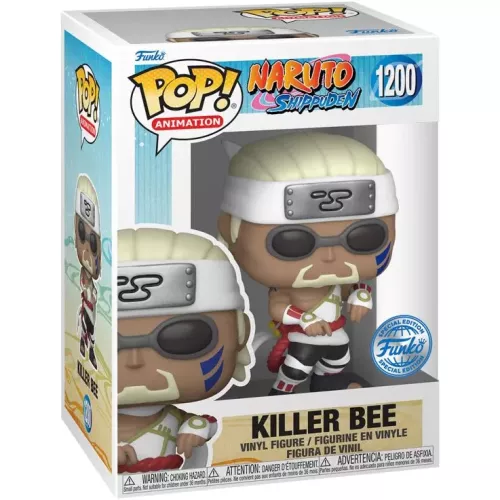 Funko Pop! Killer Bee #1200 Naruto Shippuden Animation Box
