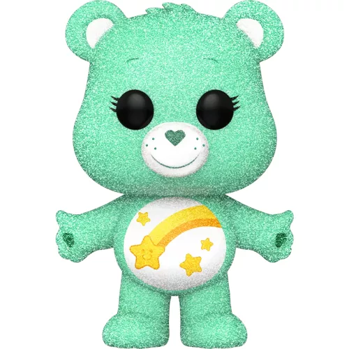 Funko Pop! Wish Bear #1207 Diamond Collection Care Bears 40th Anniversary