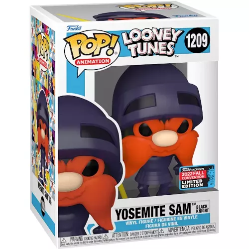 Funko Pop! Yosemite Sam #1209 Black Knight Looney Tunes Box