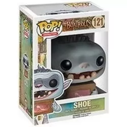 Funko Pop! Shoe #121 The Boxtrolls Animation Vinyl Figure Box