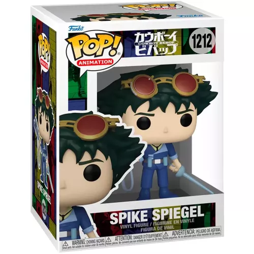 Funko Pop! Spike Spiegel #1212 Cowboy Bebop Animation Box