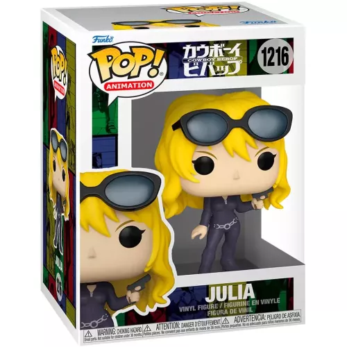 Funko Pop! Julia #1216 Cowboy Bebop Animation Vinyl Figure Box