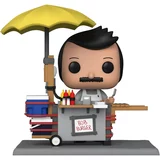 Bob with Burger Cart