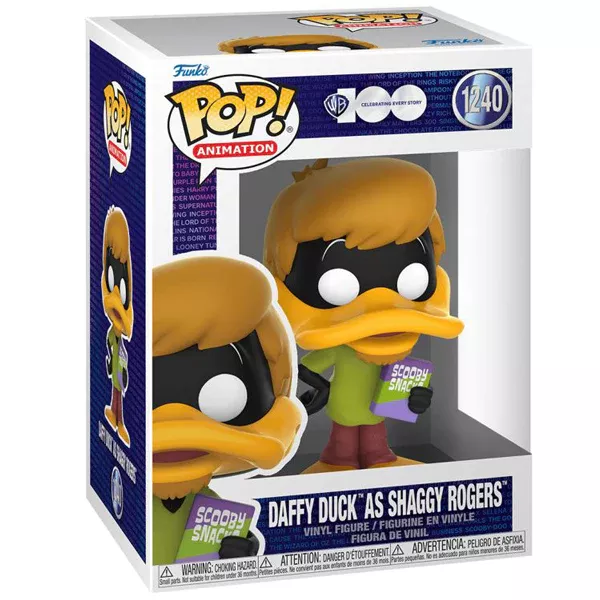 Daffy Duck as Shaggy Rogers Box