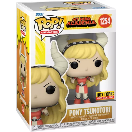 Funko Pop! Pony Tsunotori #1254 My Hero Academia Animation Box