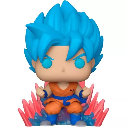 Funko Pop! SSGSS Goku (Kaio-Ken Times Twenty) #1256