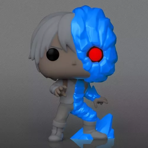 Funko Pop! Shoto Todoroki #1258 Chase Glows in the Dark