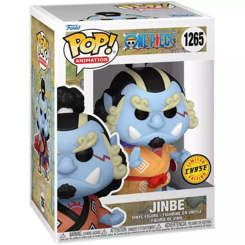 Funko Pop! Jinbe #1265 Chase One Piece Animation Vinyl Figure Box