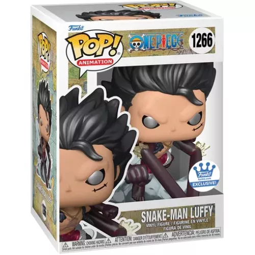 Funko Pop! Snake-Man Luffy #1266 Metallic One Piece Box
