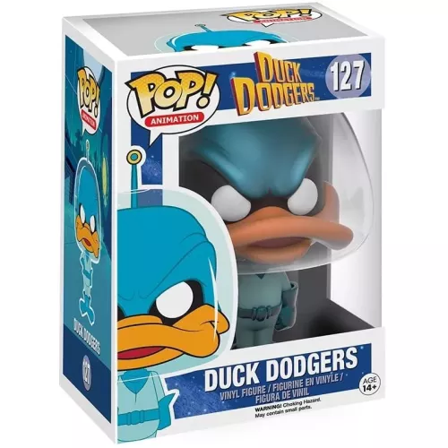 Funko Pop! Duck Dodgers #127 Animation Vinyl Figure Box