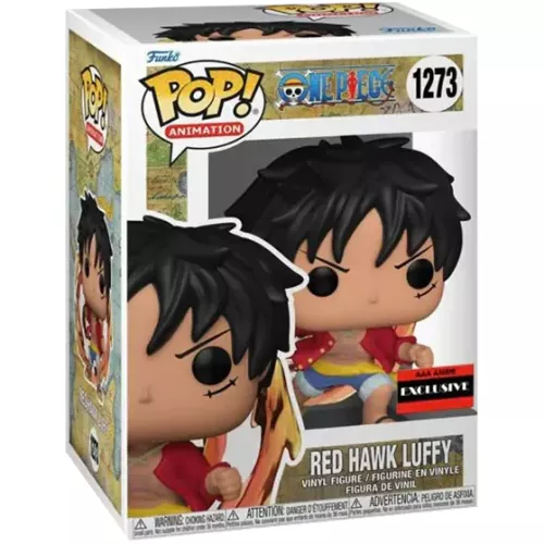 Funko Pop! Red Hawk Luffy #1273 One Piece Animation Box