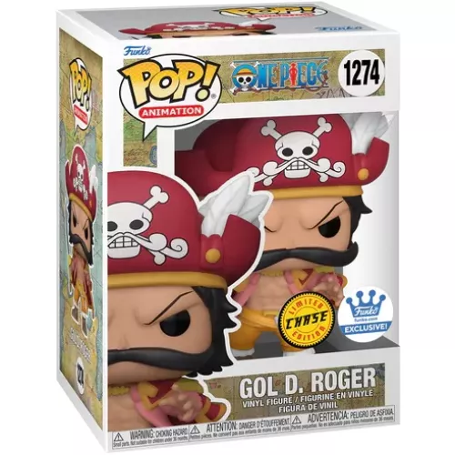 Funko Pop! Gol D. Roger #1274 with Hat Chase One Piece Box