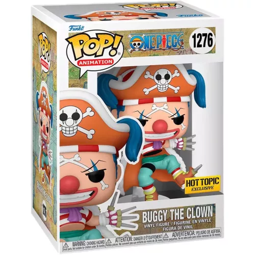 Funko Pop! Buggy the Clown #1276 One Piece Animation Box