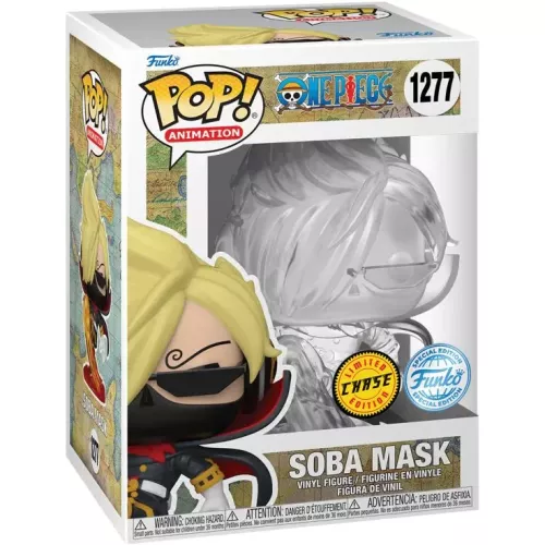 Funko Pop! Soba Mask #1277 Chase Translucent One Piece Box