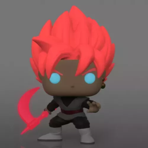 Funko Pop! Super Saiyan Rosé Goku Black #1279 Glows in the Dark