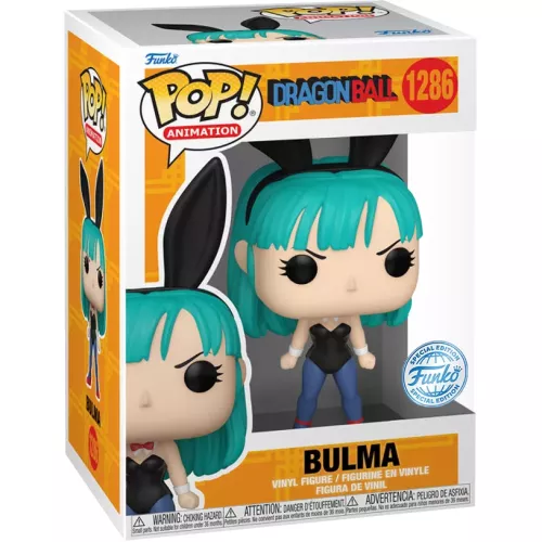 Funko Pop! Bulma #1286 Bunny Suit Dragon Ball Animation Box