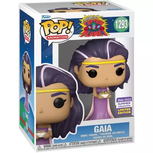 Funko Pop! Gaia #1293 The New Adventures of Captain Planet Box