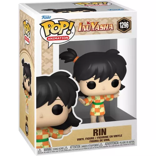 Funko Pop! Rin #1296 Inuyasha Animation Vinyl Figure Box
