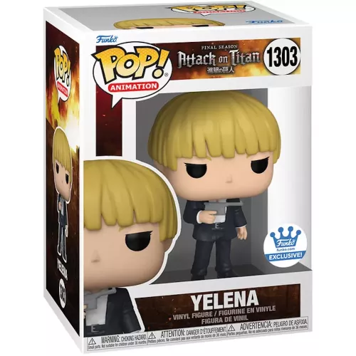 Funko Pop! Yelena #1303 Attack on Titan Final Season Box
