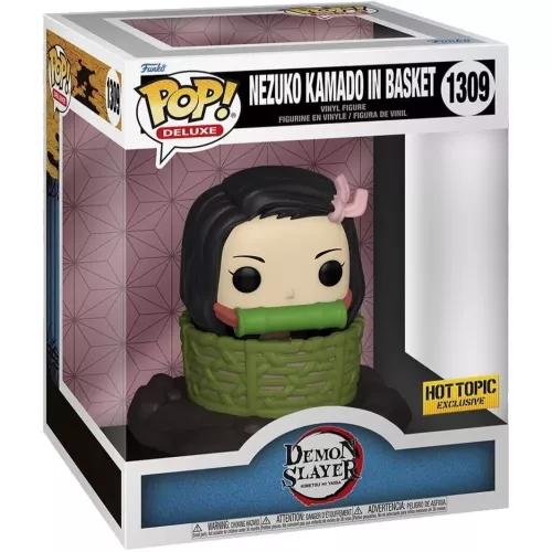 Funko Pop! Nezuko Kamado in Basket #1309 Demon Slayer Kimetsu no Yaiba Box