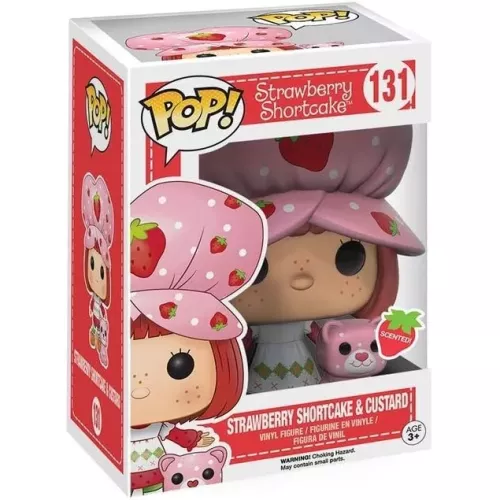 Funko Pop! Strawberry Shortcake & Custard #131 Scented Box