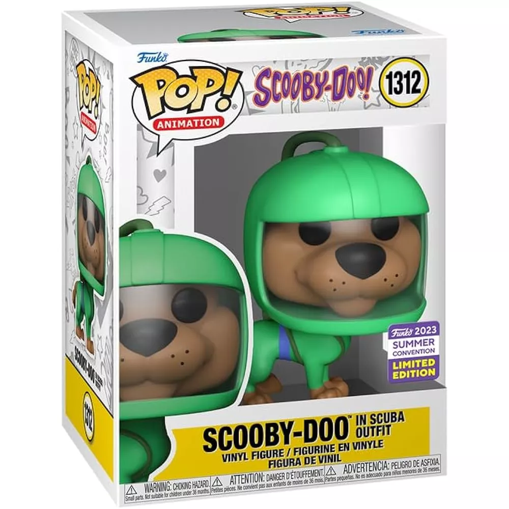 Scooby-Doo in Scuba Outfit Box