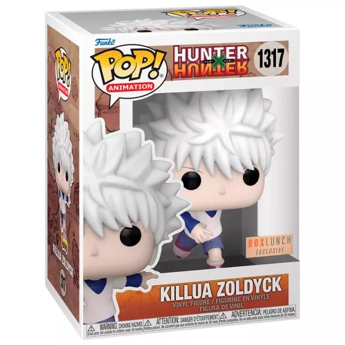 Funko Pop! Killua Zoldyck #1317 with Skateboard Hunter x Hunter Box