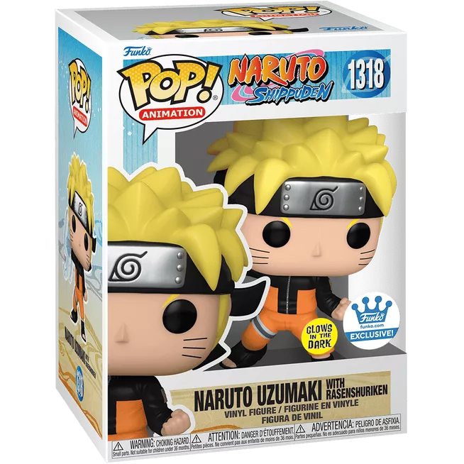 Naruto Uzumaki with Rasenshuriken Box