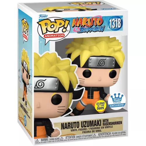 Funko Pop! Naruto Uzumaki with Rasenshuriken #1318 Box