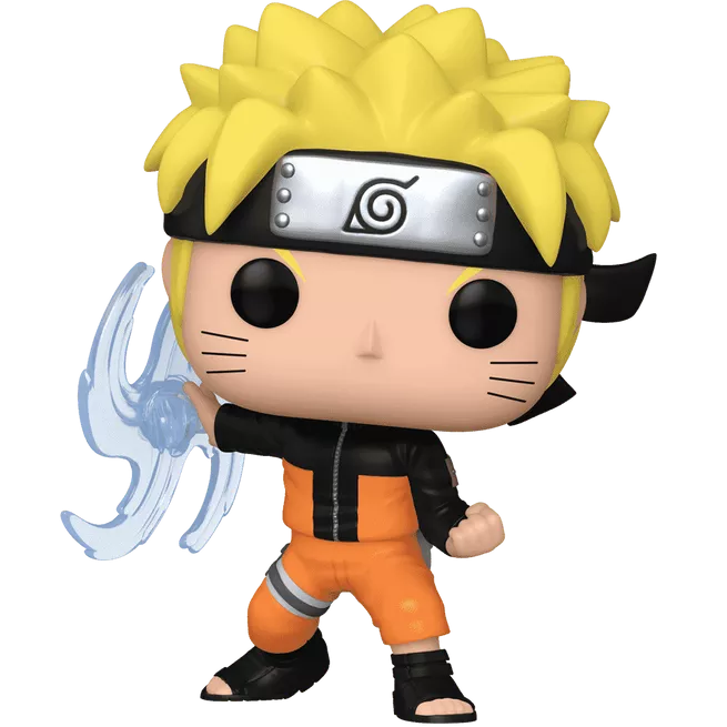 Naruto Uzumaki with Rasenshuriken