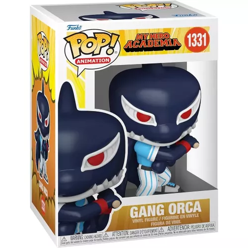 Funko Pop! Gang Orca #1331 Hero League Baseball My Hero Academia Box