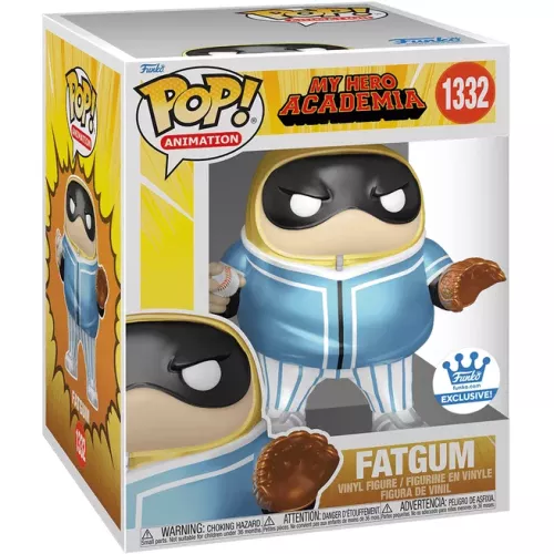 Funko Pop! Fatgum #1332 Hero League Baseball Metallic Box