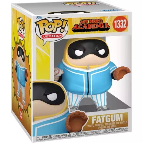 Funko Pop! Fatgum #1332 Hero League Baseball My Hero Academia Box