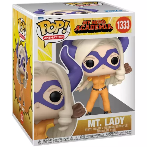 Funko Pop! Mt. Lady #1333 Hero League Baseball 6 Inch Box