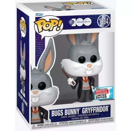 Funko Pop! Bugs Bunny Gryffindor #1334 Warner Bros. 100 Celebrating Every Story Box