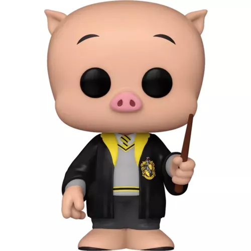 Funko Pop! Porky Pig Hufflepuff #1337 Warner Bros. 100 Celebrating Every Story