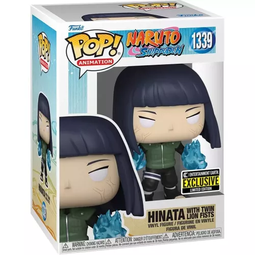 Funko Pop! Hinata with Twin Lion Fists #1339 Naruto Shippuden Box