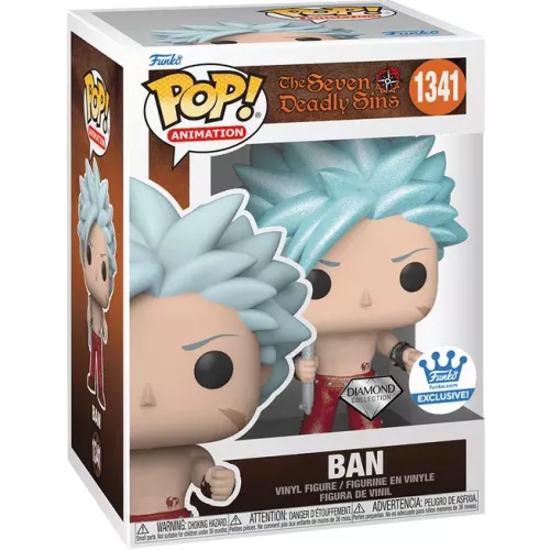 Funko Pop! Ban #1341 Diamond Collection The Seven Deadly Sins Box