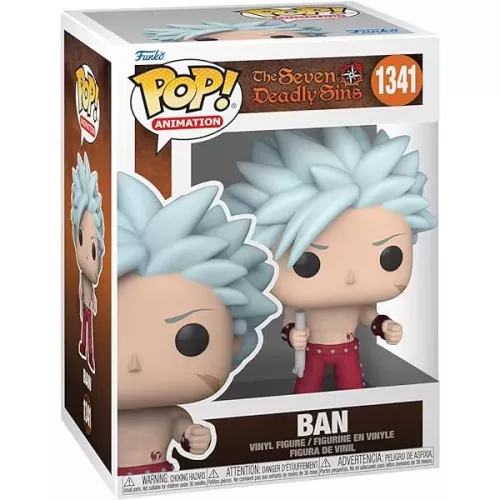 Funko Pop! Ban #1341 The Seven Deadly Sins Animation Box