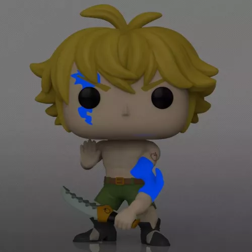 Funko Pop! Meliodas #1344 Demon Chase Glows in the Dark