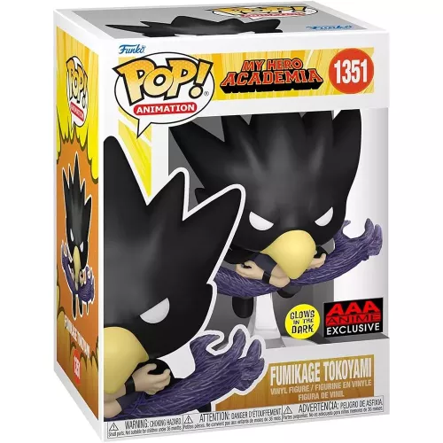 Funko Pop! Fumikage Tokoyami #1351 Glows in the Dark Box