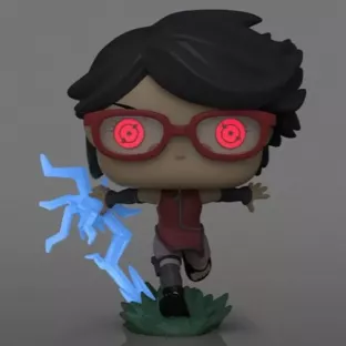 Sarada with Sharingan