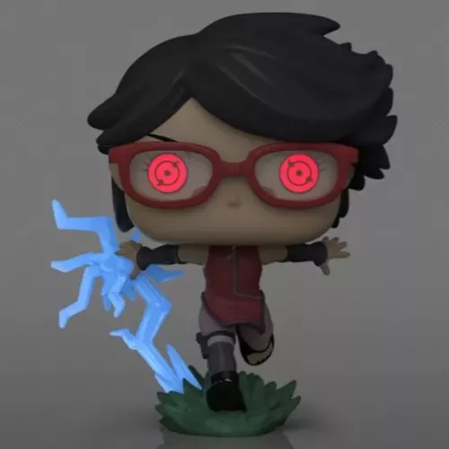 Funko Pop! Sarada with Sharingan #1358 Glows in the Dark